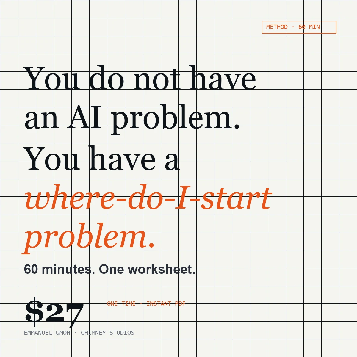The AI Audit Toolkit — $27 ebook by Chimney Studios